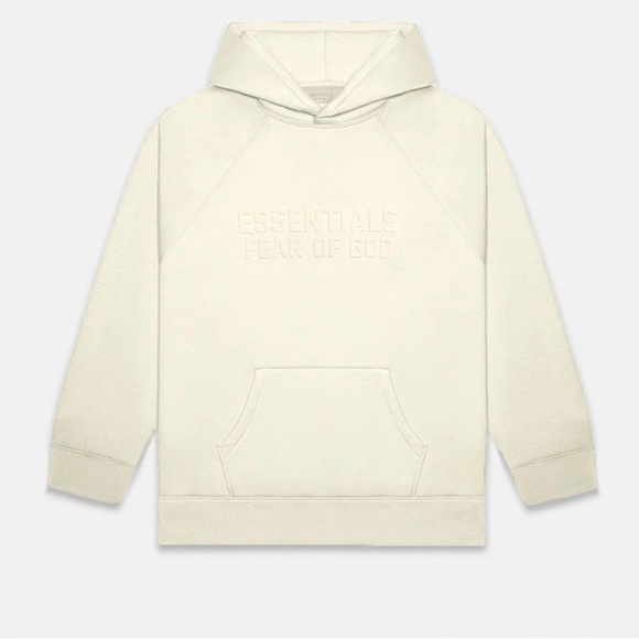 Essentials Fear Of God Egg Shell Cream Hoodie - Picture 2 of 2